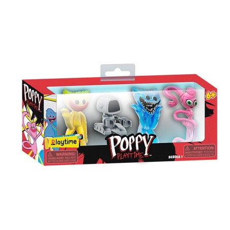 Pack 4 minifiguras poppy playtime 7cm