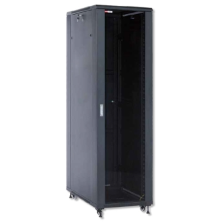 ARMARIO RACK WP 19" 42U SERIE RNA 600X600 MM DESMONTADO, NEGRO