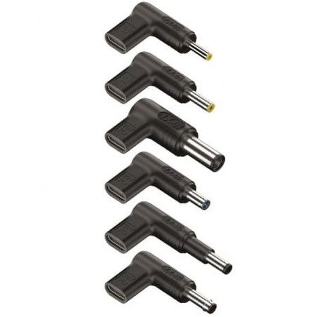 Pack 6 Clavijas para Portátil HP NGS BUD-H- DC - USB Tipo-C