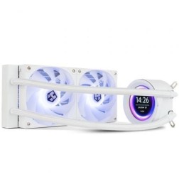 Sistema de Refrigeración Líquida Nox X-240 LCD- Blanco