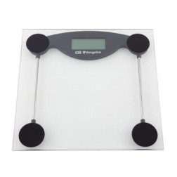 Báscula de Baño Orbegozo PB-2211- Hasta 150kg- Cristal