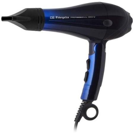 Secador Orbegozo SE-2085- 2200W- Negro y Azul