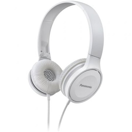 Auriculares Panasonic RP-HF100ME- con Micrófono- Jack 3-5- Blancos