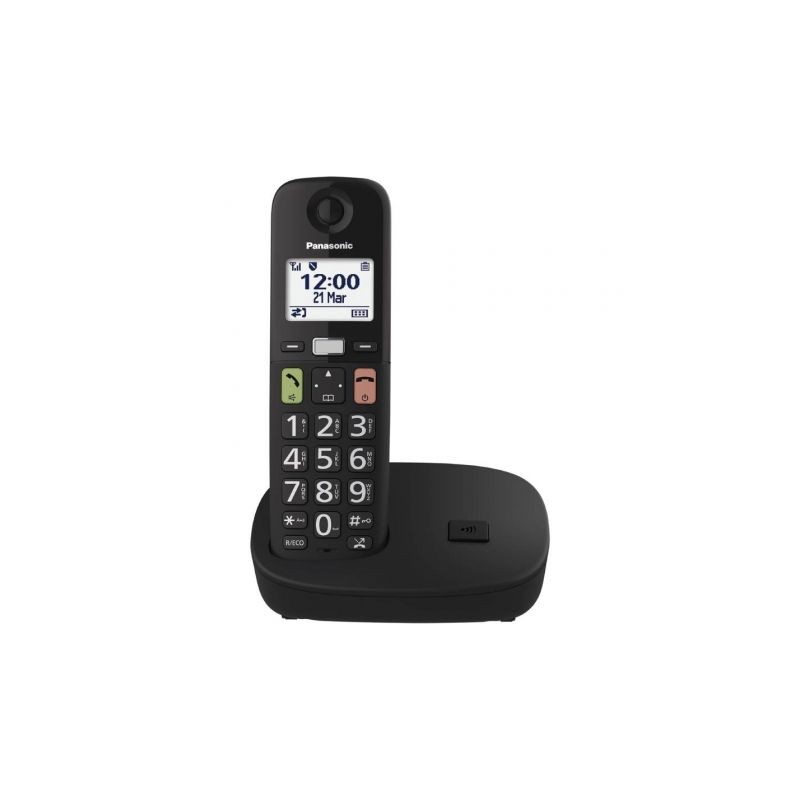 Teléfono Inalámbrico Panasonic KX-TGU110- Negro