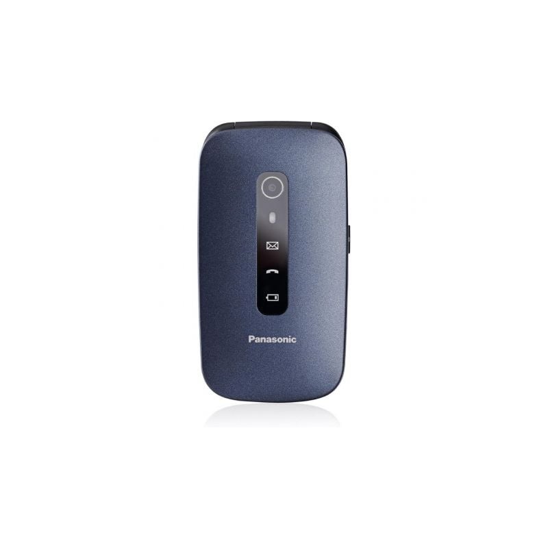 Teléfono Móvil Panasonic KX-TU550 para Personas Mayores- Azul