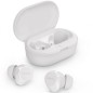 Auriculares Bluetooth Philips TAT1209 con estuche de carga- Autonomía 6h- Blancos