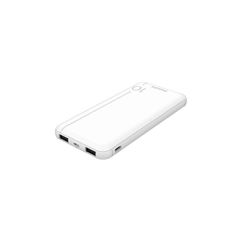 Powerbank 10000mAh Philips DLP1810NW-62- Blanca