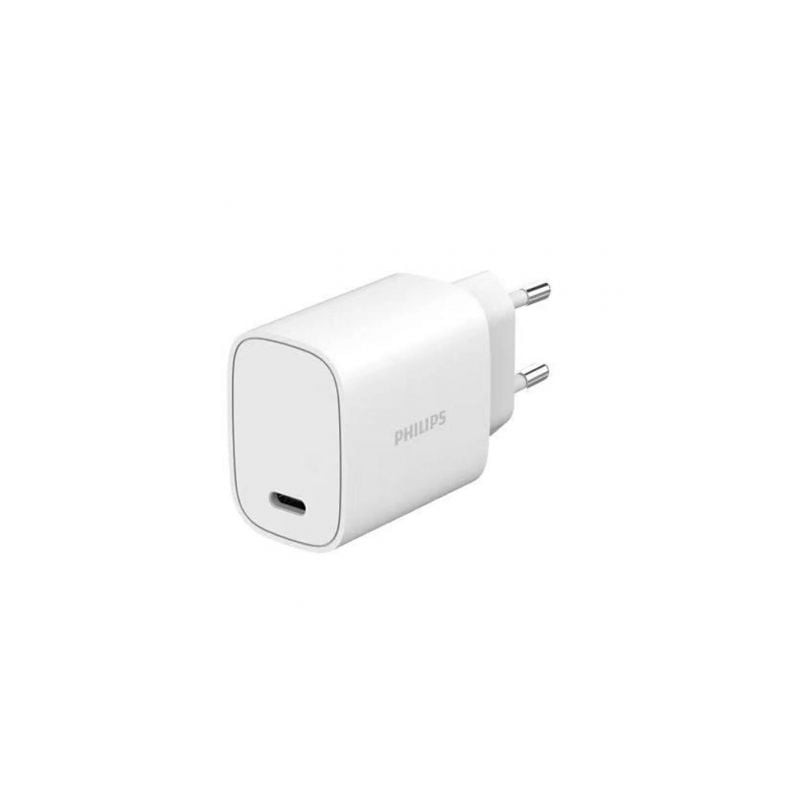 Cargador de Pared Philips DLP4329C- 1xUSB Tipo-C- 20W