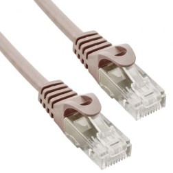 CABLE RED UTP CAT6 RJ45 PHASAK 0-25M CU GRIS