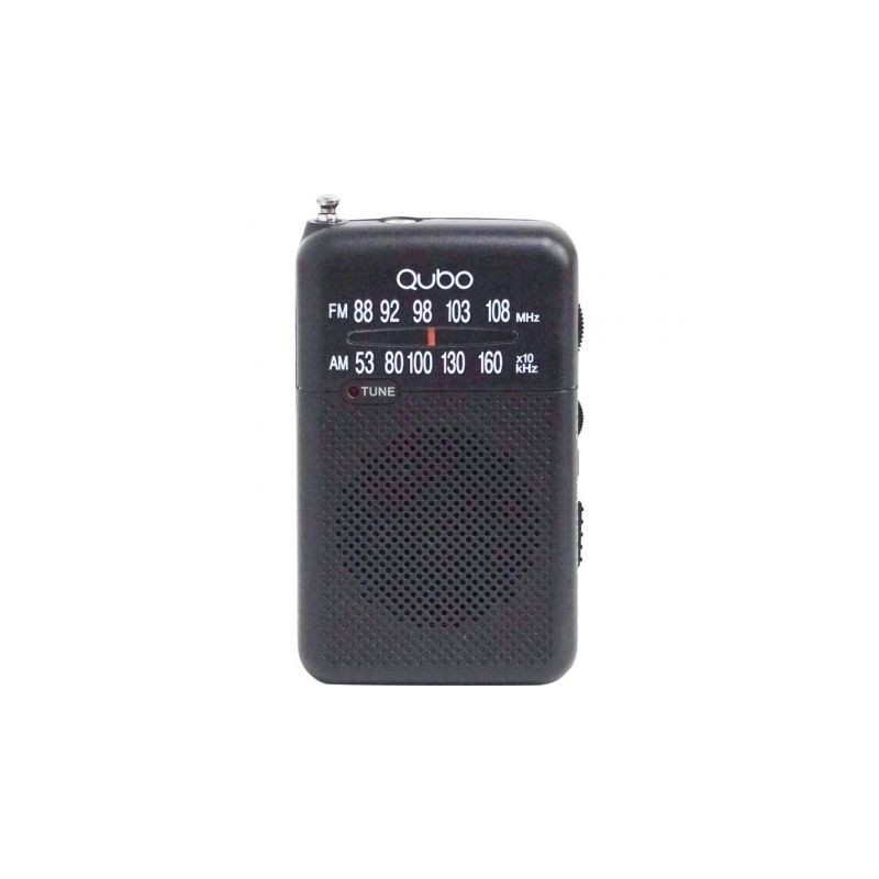 Radio Portátil Qubo R-S1- Negro