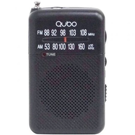 Radio Portátil Qubo R-S1- Negro