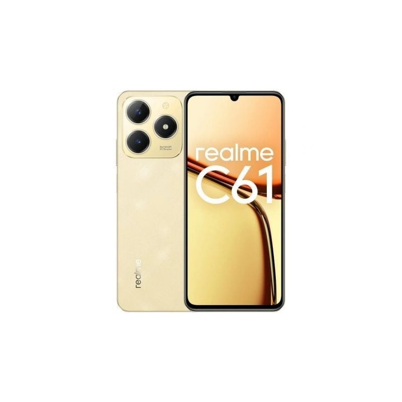 Smartphone Realme C61 6GB- 256GB- 6-74"- Oro