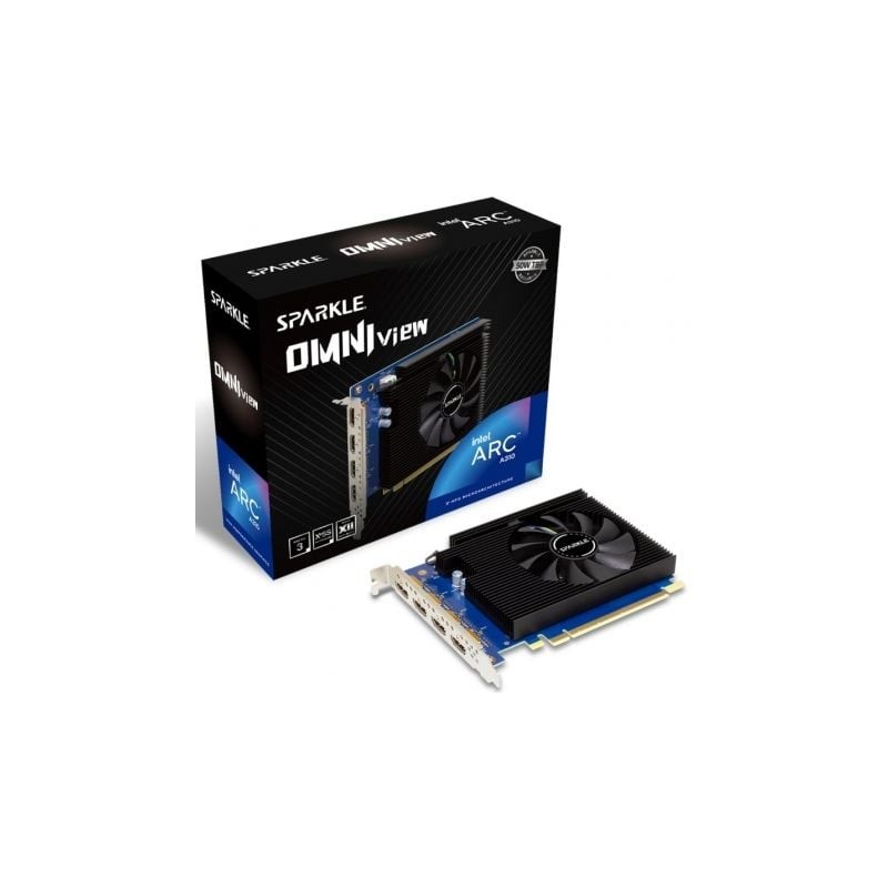 Tarjeta Gráfica Sparkle Intel Arc A310 Omni View- 4GB GDDR6