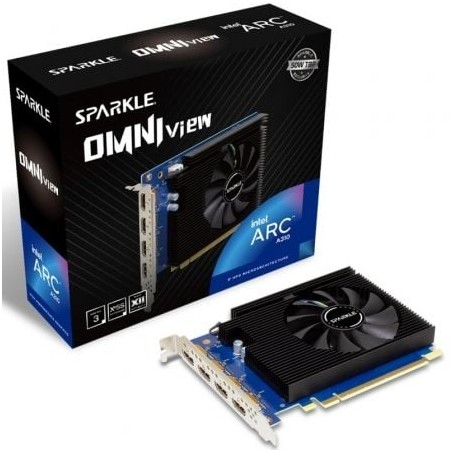 Tarjeta Gráfica Sparkle Intel Arc A310 Omni View- 4GB GDDR6