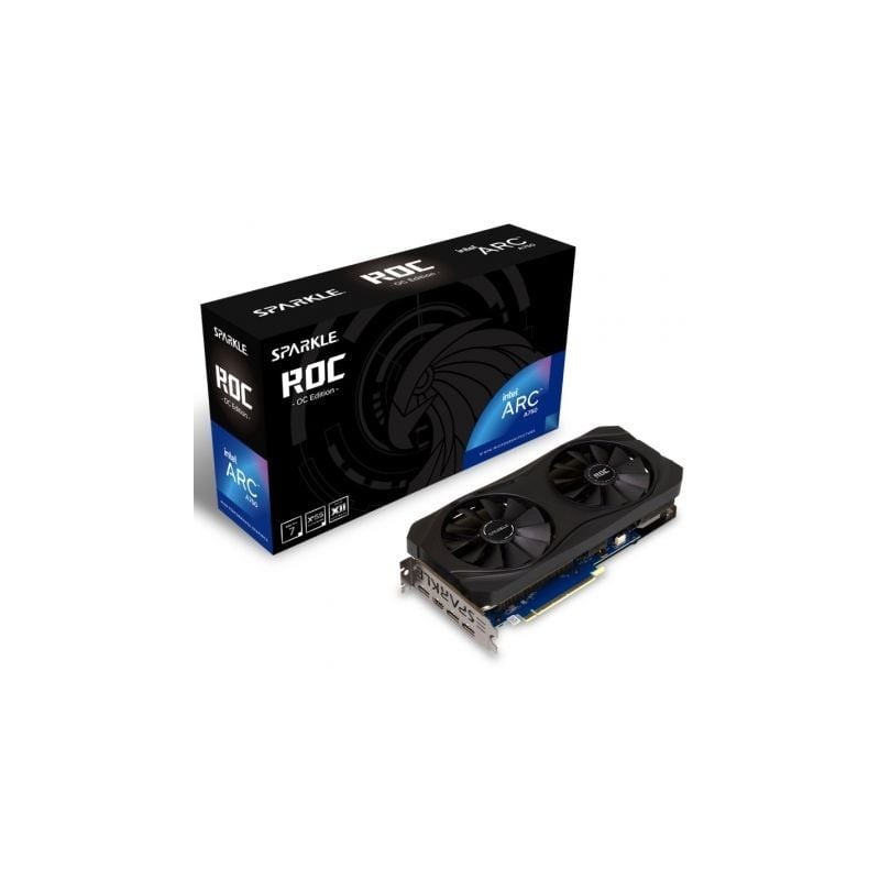 Tarjeta Gráfica Sparkle Intel Arc A750 ROC OC- 8GB GDDR6