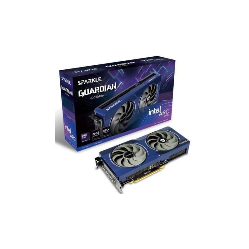 Tarjeta Gráfica Sparkle Intel Arc B570 Guardian OC Edition- 10GB GDDR6