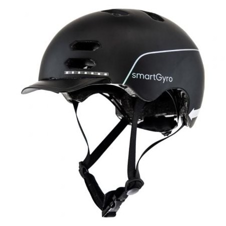 Casco para Adulto SmartGyro Helmet- Tamaño M- Negro