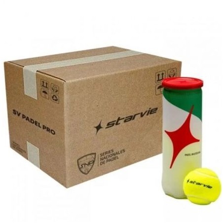 Cajón Bolas Starvie Padel Master- 24 packs de 3 unidades