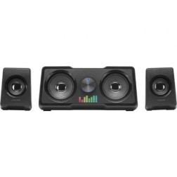 Altavoces Mars Gaming MS22- 35W- 2-2- Negros