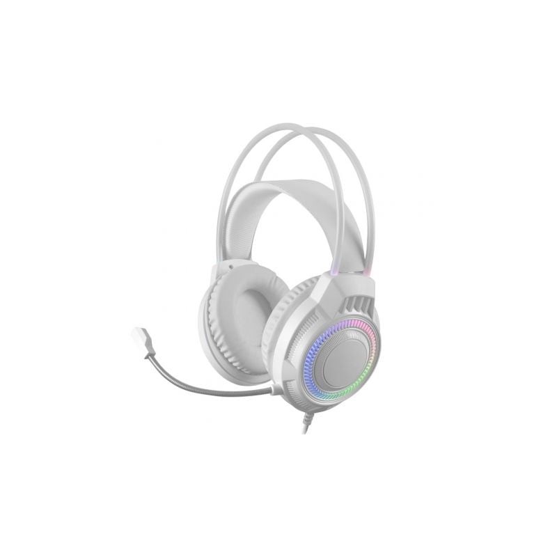 Auriculares Gaming con Micrófono Mars Gaming MH124W- Jack 3-5- Blancos