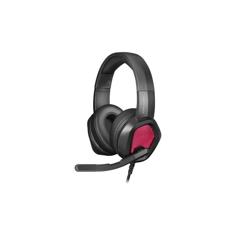 Auriculares Gaming con Micrófono Mars Gaming MH320- Jack 3-5- Negros