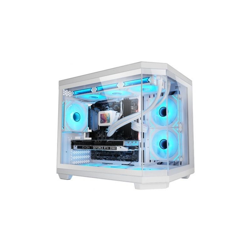 Caja Gaming Minitorre Mars Gaming MC-3TCOREM- Blanca