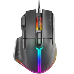 Ratón Gaming Mars Gaming MM-XT- Hasta 12800DPI- Negro