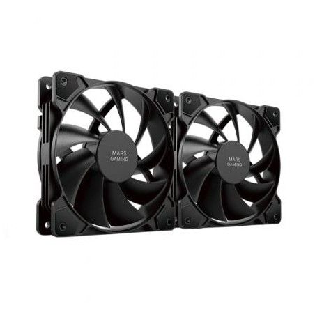 Pack 2 Ventiladores Mars Gaming MF-PWMX2- 12cm