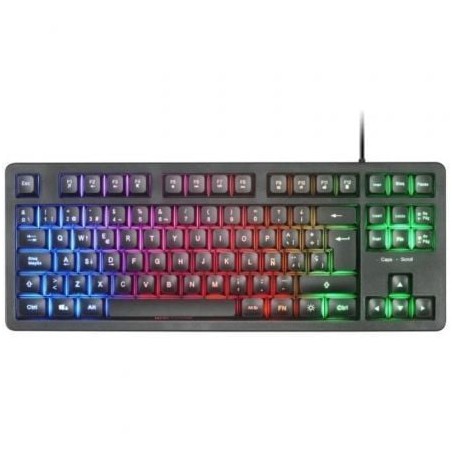 Teclado Gaming SemiMecánico Mars Gaming MK023- Negro