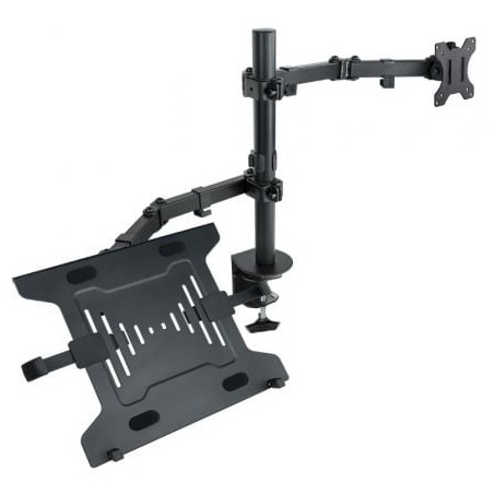 Soporte de Mesa Orientable- Inclinable Tooq DB1200TN-B para TV y Portátil de 13-32"