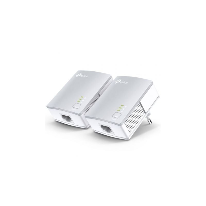 Adaptador Powerline TPLink TL-PA4010Kit 600Mbps- Alcance 300m- Pack de 2