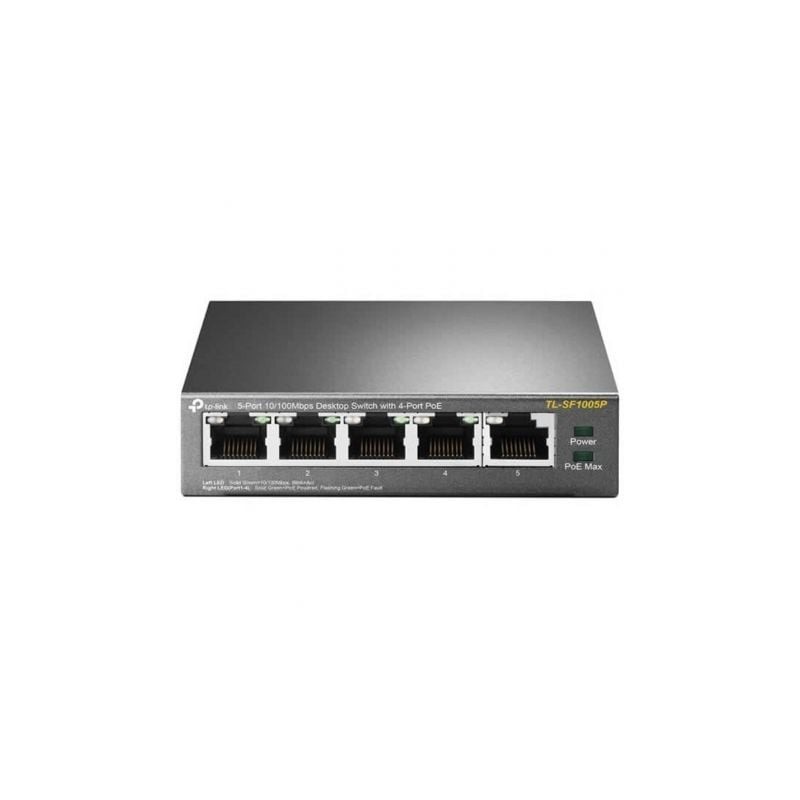 Switch TP-Link TL-SF1005P 5 Puertos- RJ-45 10-100 PoE