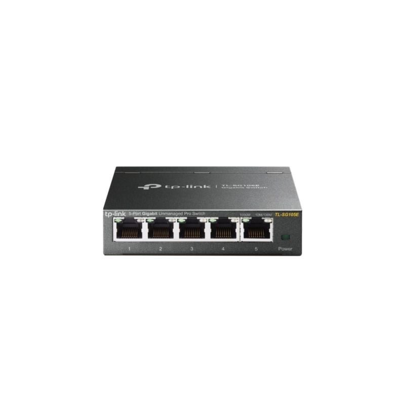 Switch TP-Link Easy Smart TL-SG105E 5 Puertos- RJ-45 10-100-1000