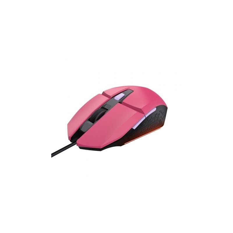 Ratón Gaming Trust Gaming GXT 109 Felox- Hasta 6400 DPI- Rosa