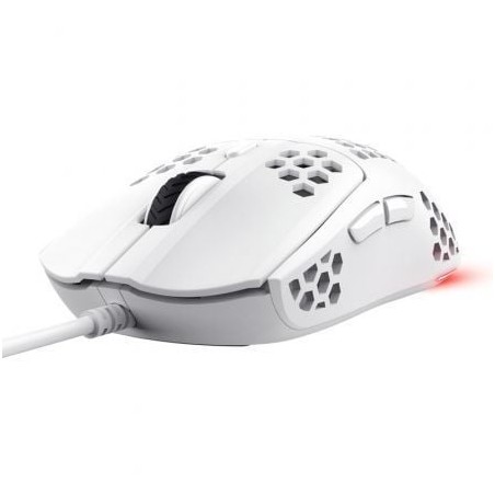 Ratón Gaming Trust Gaming GXT 929W Helox- Hasta 6400 DPI- Blanco