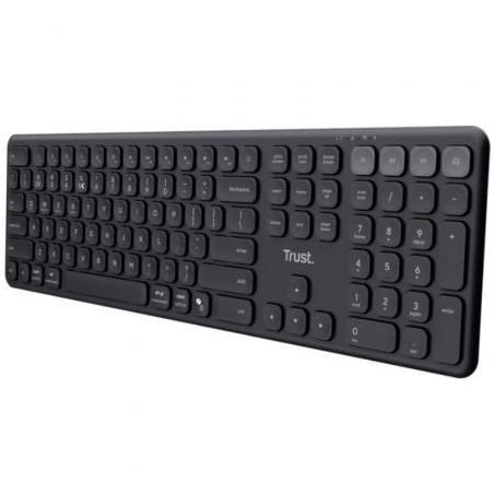 Teclado Compacto Inalámbrico por Bluetooth Trust Vaiya