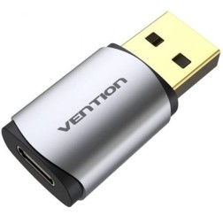 Tarjeta de Sonido Vention CDMH0- USB Macho - USB Tipo-C Hembra