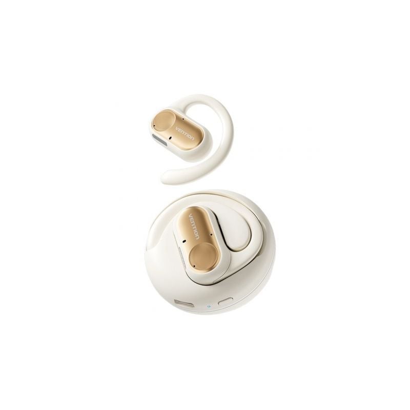 Auriculares Deportivos Bluetooth Vention Open Ear OpenBeat O11 NBPN0 con estuche de carga- Beige