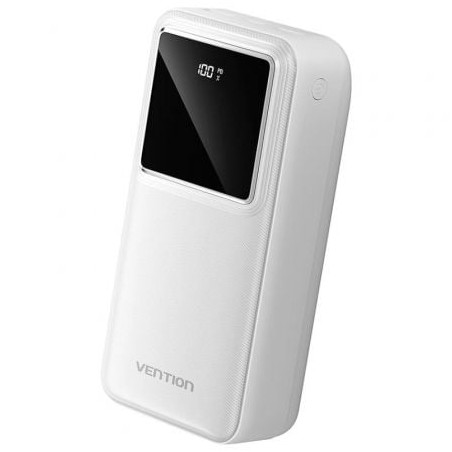 Powerbank 30000mAh Vention FHMW0- 22-5W- Blanca