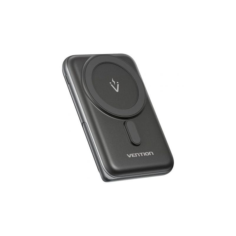 Powerbank 10000mAh Vention FHNB0- 20W- Wireless- Negra