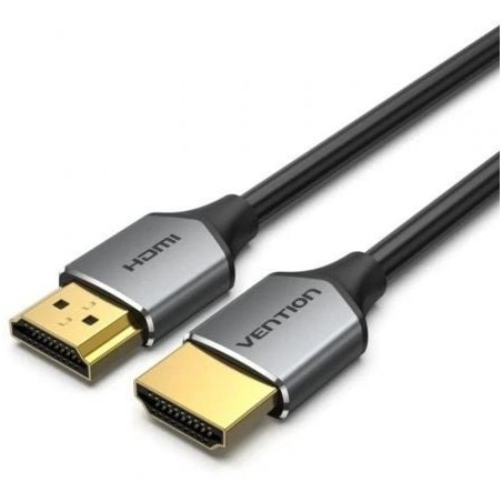 Cable HDMI 2-0 4K Vention ALEHF- HDMI Macho - HDMI Macho- 1m- Gris