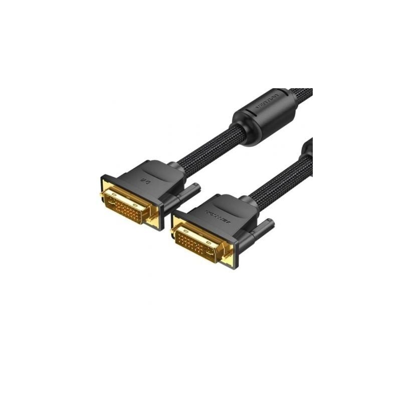 Cable DVI Vention EAEBI- DVI-D Macho - DVI-D Macho- 3m- Negro