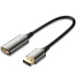 Cable Conversor Vention HFNBC- DisplayPort Macho - HDMI Hembra- 25cm- Negro