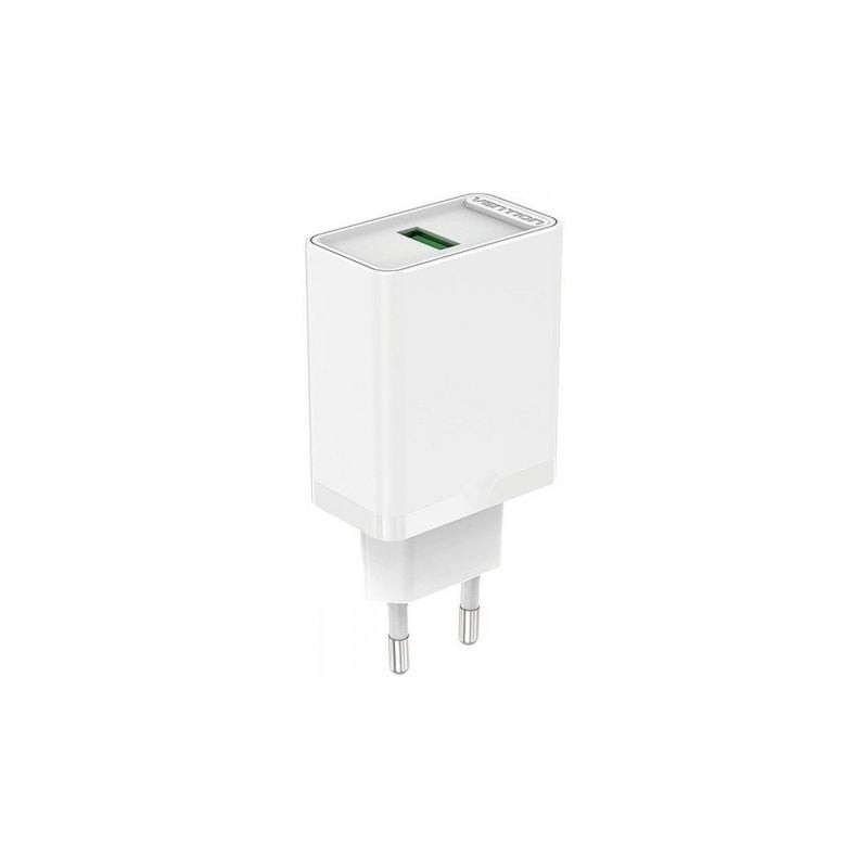 Cargador de Pared Vention FABW0-EU- 1xUSB- 18W