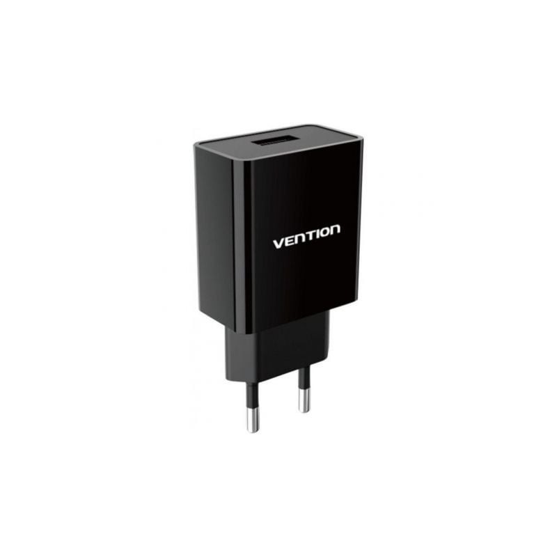 Cargador de Pared Vention WML-CH07-EU-B- 1xUSB- 12W