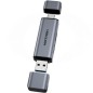 Lector de Tarjetas Externo Vention CLLH0- USB 3-0- USB Tipo-C