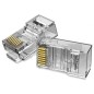 Conector RJ45 Vention IDDR0-10- Cat-6- 10 uds