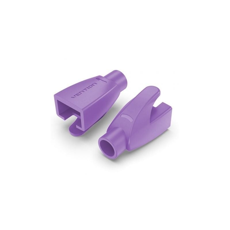 Funda Protectora RJ45 Vention IODV0-100- 100 uds- Morada