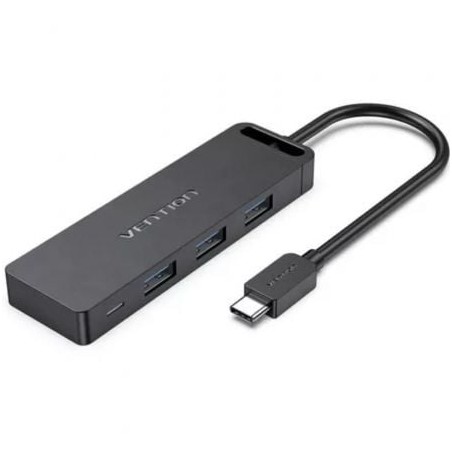 Hub USB Tipo-C Vention TGTBB- 3xUSB- 1xUSB Tipo-C- 1x MicroUSB PD