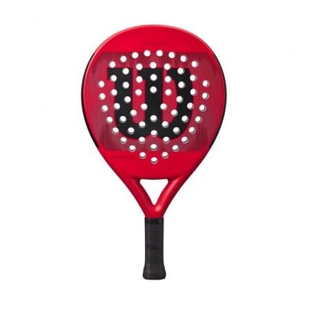 Pala de Pádel Wilson Pro Staff Team RDBK- Negra y Roja